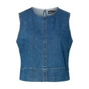 PIECES Bluza PCSILKE  moder denim