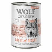 Wolf of Wilderness Free-Range Meat 6x400 g - High Valley - govedina iz proste reje