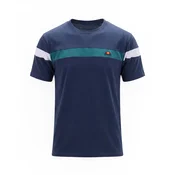 ELLESSE Majica Caserio mornarska / cijansko modra / bela