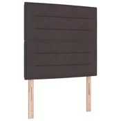 Uzglavlje Tamno smeda 100 cm tkanina