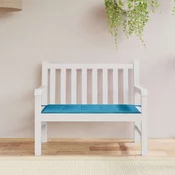 Vidaxl Blazina za vrtno klop modra 100x50x3 cm