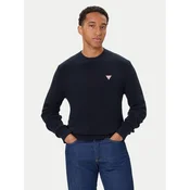 Guess Pulover M4BR30 Z3HM1 Mornarsko modra Regular Fit