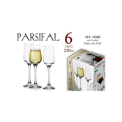 Čaše za šampanjac ACF Parsifal / set od 6 komada / 230 ml / čaša