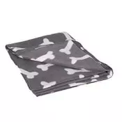 FLAMINGO Deka Milda, siva - 150x130cm, siva