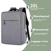 Brinch Torba za laptop, Svetlosiva