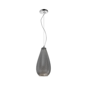 Luster na sajli PETRA 1xE27/60W/230V siva