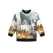 United Colors Of Benetton Jopa 3WECC10PR Črna Oversize