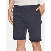 Lindbergh Kratke hlače iz tkanine 30-505044 Modra Slim Fit