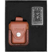 shumee Darilni set vžigalnikov ZIPPO INDIAN SKULL št. 4