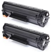 toner HP CB435AD (35A), dvojni paket, črna (black), alternativni
