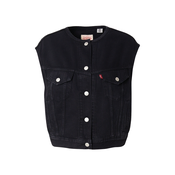 LEVIS  Brezrokavnik črn denim