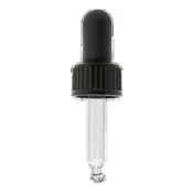 Farfalla Mini Glass Bottles & Pipettes, 6 pcs Pipettes - Single (3/5 ml)