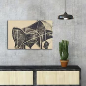 Opviq Slika na platnu 45x70cm