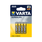 VARTA Superlife AAA 1.5V R03 SUPER HEAVY DUTY, Cink-karbon baterije, PAK4 (cena po kom.)