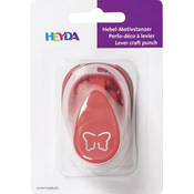 HEYDA dekorativni luknjač 3D velikost S - metulj 1,7 cm