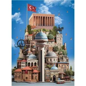 Anatolian - Puzzle Yasin Yaman: Ankara - 1 000 dijelova
