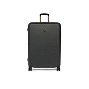 Guess Velik kovček Latona Travel TWHK92 11988 Temno siva