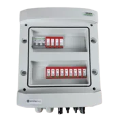 DCAC switchgear // IP65, SPD DC Dehn 1000V type 1+2, 3 x PV string, 3 x MPPT // SPD AC Dehn type 1+2, 50A 3-F