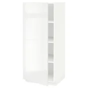 METOD Visoki element s policama, bela/Ringhult bela, 60x60x140 cm