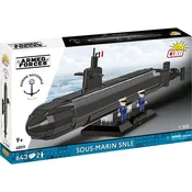 Cobi 4859 Oborožene sile Podmornica SNLE 4v1, 1:300, 643 k, 2 f