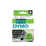 Traka za etikete, 9 mm x 7 m, DYMO D1, zeleno-crna S0720740
