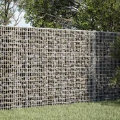 vidaXL Gabion z 5 mm žico in mrežo 5x2,5 cm 50x20x100 cm