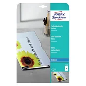 FOLIJA ZWECKFORM A4, SAMOLEPILNA ZA INK JET 2500