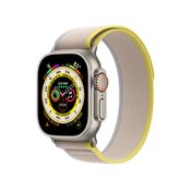 Apple Watch Ultra Cellular, 49mm, Titans, žuti/bež terenski remen S/M