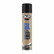 K2 100% silikon v spreju za vzdrževanje gume in plastike Perfect Sil, 300ml