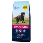 EUKANUBA suha hrana za pse Adult Large Breed Chicken 15 kg + 3 kg besplatno!