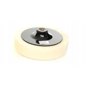 Trda polirna goba 180 mm M14 navoj bela