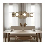 Luster na sajli ELEMENTI 6xG9/8W/230V bež