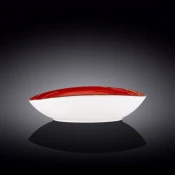 Ovalna Skleda Spiral, Porcelan, 300x195x70mm