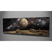 Wallity Dekorativna slika na platnu, 30x80cm, Šarena