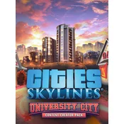 Paradox Interactive DLC Cities: Skylines - Content Creator Pack: University City (Cijeli svijet)
