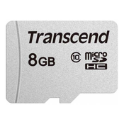 SDHC TRANSCEND MICRO 8GB 300S, 95/45MB/s, C10, UHS-I Speed Class 1 (U1)