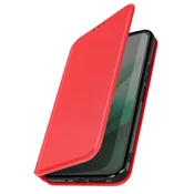 AVIZAR Etui za Xiaomi Redmi 15 5G serije Classic z držalom za kartice in video stojalom, Rdeča, (5000189802)