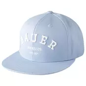 Moška kapa s ščitnikom Bauer Flat Brim Snapback Blue