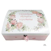 Andeo cuvar na Kutiji uspomena za djevojcice kao poklon za krštenje ili rodendan - 25. - 16712