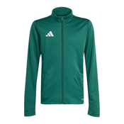 ADIDAS PERFORMANCE Športna jopa na zadrgo ENT26 smaragd/bela