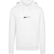 Mens sweatshirt Become the Change Butterfly 2.0 Hoody white