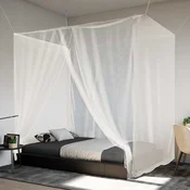 Vidaxl vidaXL Viseča mreža proti komarjem, bela, 220 x 180 x 180 cm