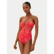 Roxy Kopalni kostum Pt Beach Classics ERJX103701 Rdeča