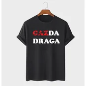 MAFIMI Muška majica GaZda Draga, Crna