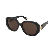 Chloe CH0236S 001 ONE SIZE (56) Črna/Rjava
