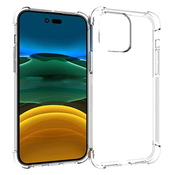 Prozoren silikonski ovitek - iPhone 15 Pro Max