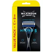 Wilkinson Sword Brivnik Hydro 5 Skin Protection + 9 glav