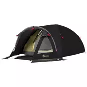 Homestar Kampirentunnel telk 4 inimesele 330x190x120 cm must