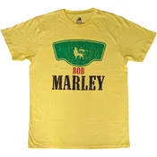 Bob Marley Vintage Green Label Yellow M Majica