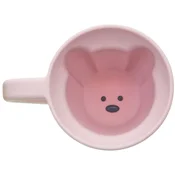 Melii Silicone Bear Mug skodelica Pink 200 ml